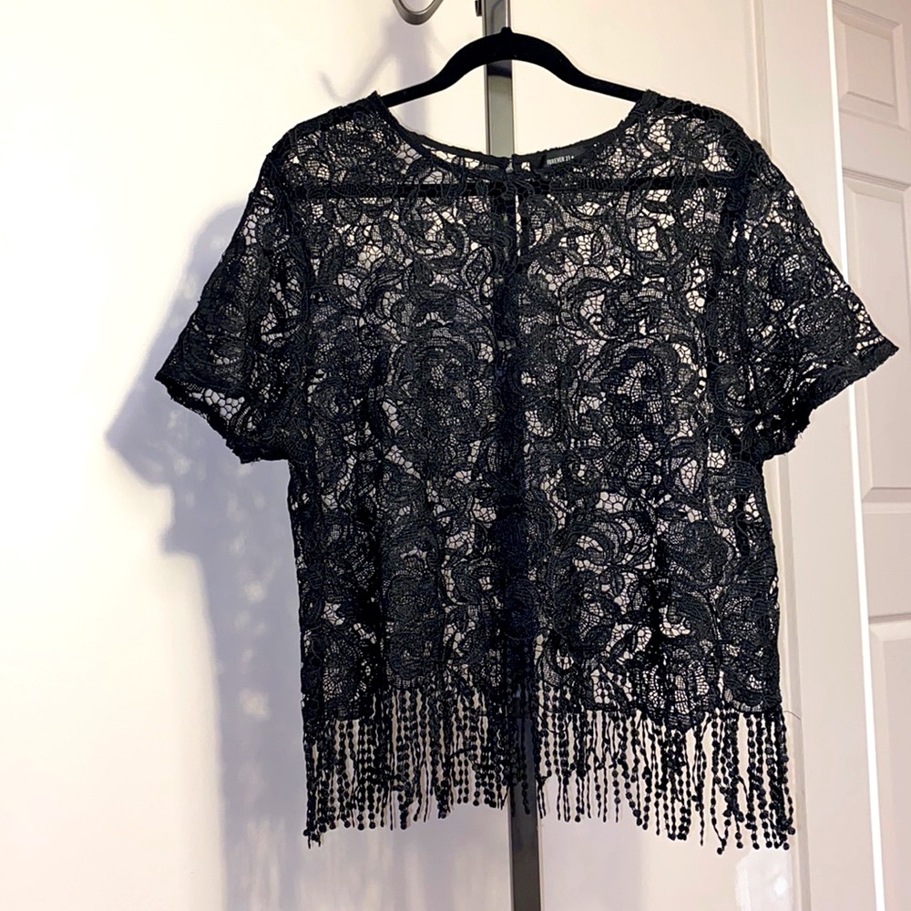 Stylish see-through top